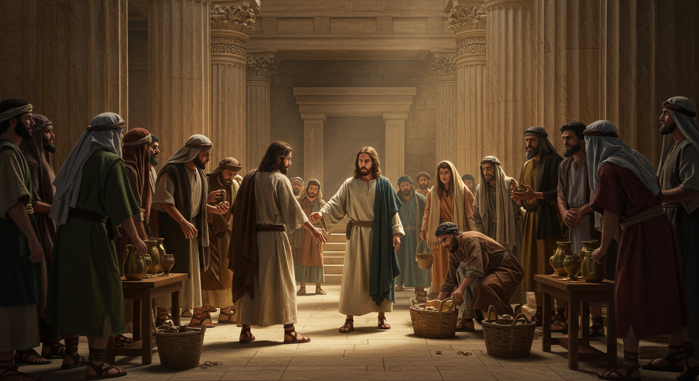 Jesus issuing warnings and pending judgments.